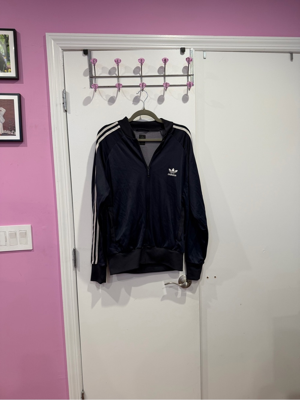 Adidas Vintage Navy Jacket